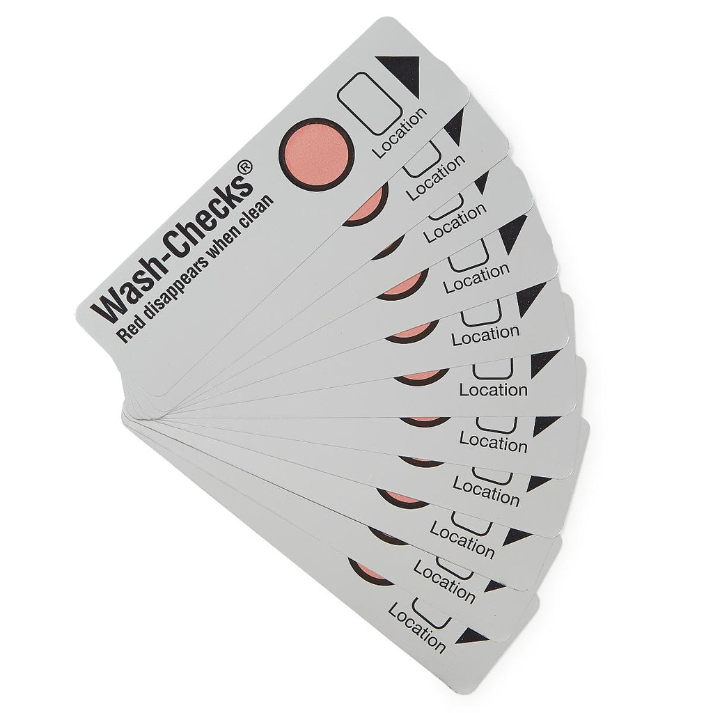 Wash-Checks® Surgical Instrument Cleaning Strips & Holder by Steritec