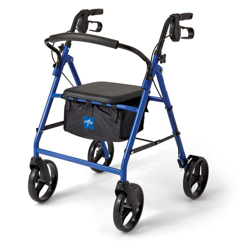 Rollator Deluxe 300lb Adjustable w/4 6” Wheels Dynago™ Advantage by Dynarex