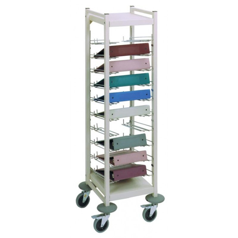 Horizontal Open Chart Rack (10-60 Binder Capacity) by Omnimed