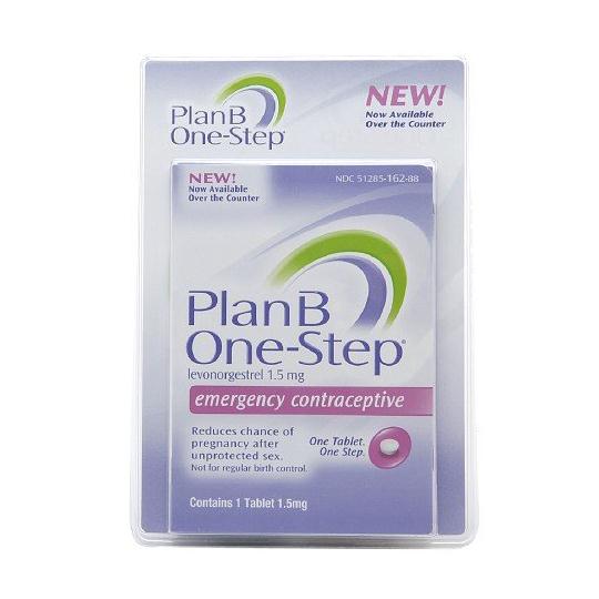 Pregnancy Plan B One-Step Emergency Contraceptive 1.5mg Tab VY Teva Phamaceuticals