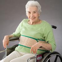 Wheelchair Belt Self-Releasing Wrap-Around Beige by Posey Company