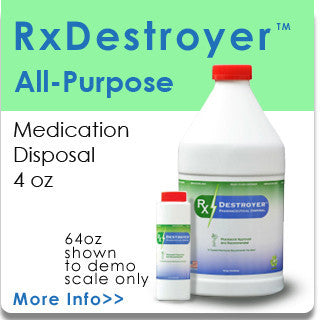 Rx Destroyer™ Medication Disposal Unit