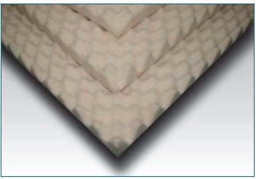 Cushion Overlay Bed Convoluted Foam Eggcrate by Span America