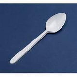 Cutlery Plastic Utensils Spoon Fork Knife Spork Soup Spoon Medium Weight by Generic