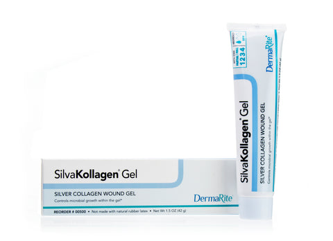Dressing Collagen Gel Silver SilvaKollagen Sterile by Dermarite