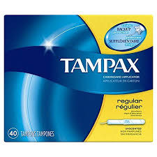 Tampons Tampax® Reg & Super Flushable by Proctor & Gamble