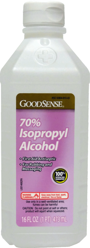 Alcohol Isopropyl 70% 16oz by Good Sense