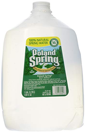 Water Distilled by Poland Springs
