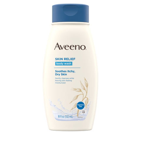 Bodywash Aveeno Fragrance-Free Skin Relief 18oz by Unilever