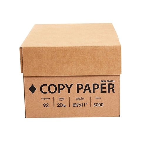 Paper Photo Copy Paper Bright White 8.5x11 5000/Cs by Generic