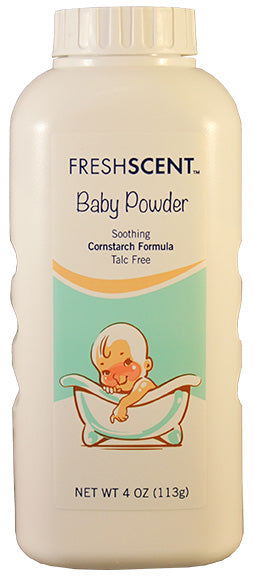 Baby Powder Cornstarch Fresh Scent 4oz by New World