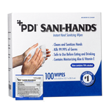Hand Wipe Sani-Hands Bedside Pack 5.5X8.4” w/Alcohol 65.9% by PDI, Inc