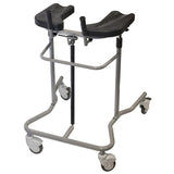 EVA Pneumatic Support Walker Adult w/Hand Brakes Institutional Capacity 333Lb by Kinsman