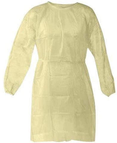 Gown Isolation Yellow Water Resistant by JML