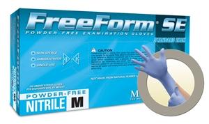 Glove Nitrile Exam 5.5mil FreeForm Microflex SE Blue by Ansell