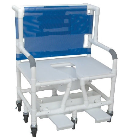 Chair Shower Bariatric 700lb PVC by MJM