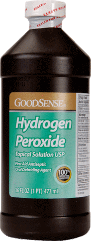 Hydrogen Peroxide 3% Topical Solution USP by Good Sense
