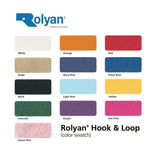 Hook & loop fasteners 25yd Black Self Adhesive System by Roylan