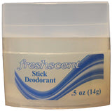 Deodorant Sticks Alcohol Free Clear 1.6oz & .5oz Plastic by New World Imports